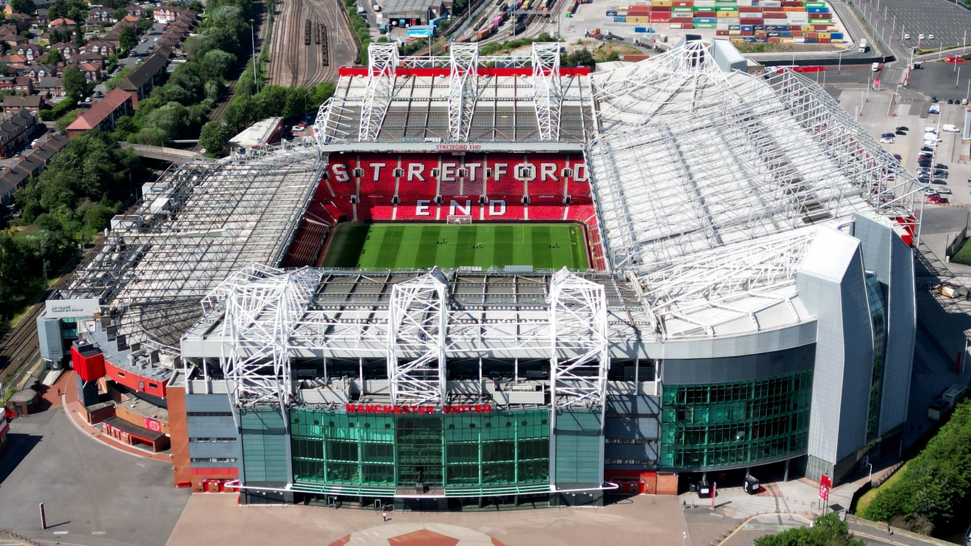 Manchester United fans USA visiting Old Trafford